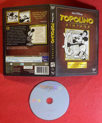 Film dvd topolino - dvd, vintage
