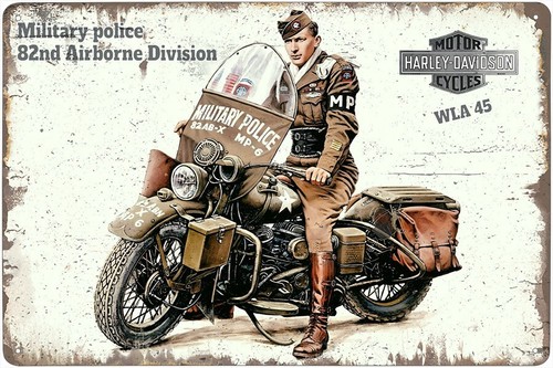 Targa metallo harley - metallo,