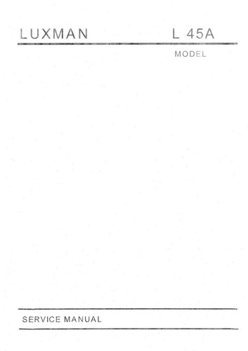 Schema servizio per luxman - servizio,