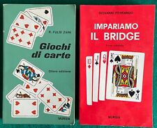 2 libri Giochi Mursia: Impariamo il Bridge - Giochi di carte