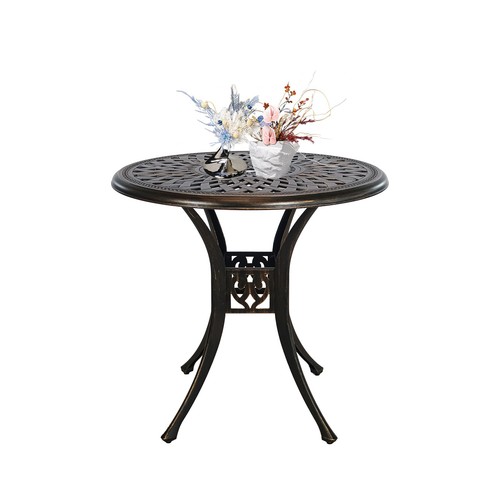 Tavolo patio con foro - in,