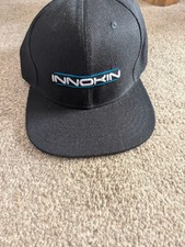 INNOKIN Vaping Cappello Snapback Nero Berretto Baseball Regolabile Logo Bianco 