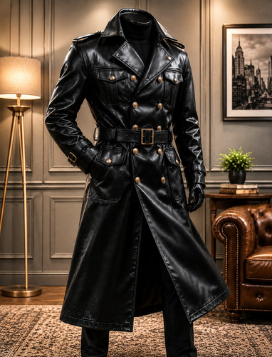 Cappotto trench uomo vera