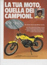 advertising Pubblicità -MOTO SWM 320 NW 1983 -GALEAZZI TRIAL EPOCA-MOTOITALIANE