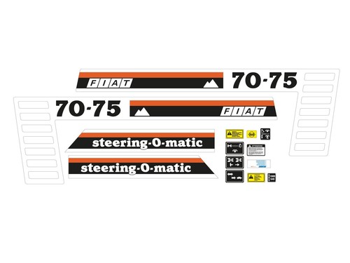 Kit adesivi trattore fiat - kit,