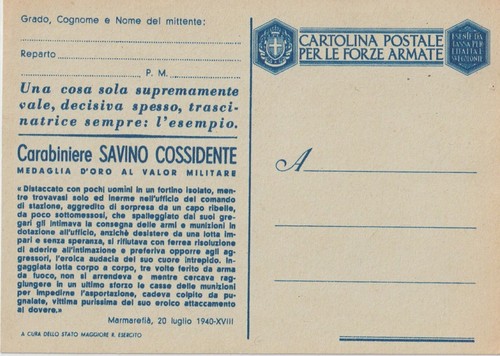 1940 carabiniere savino - 1940,
