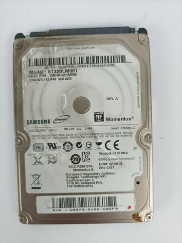 Samsung momentus 320gb - samsung,
