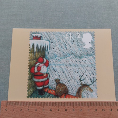 Vintage postcard christmas - vintage,