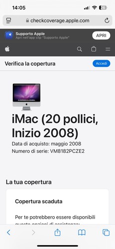 Apple imac a1224 - imac, anno