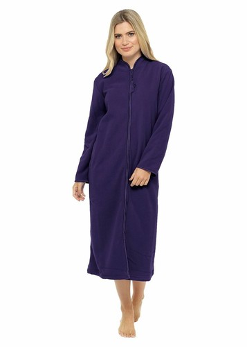 Donna zip morbido pile - zip,