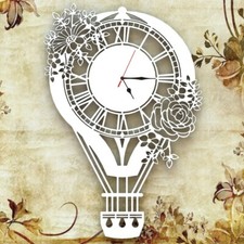 Orologio parete mongolfiera - orologio,