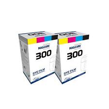 Bodno 2 x stampante Magicard 300 MC300YMCKO/2 nastro a colori - YMCKO - 300 stampe