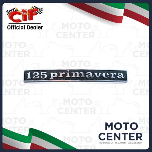 Targhetta posteriore 125 - posteriore,
