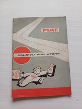 Fiat Consigli agli Utenti 1961