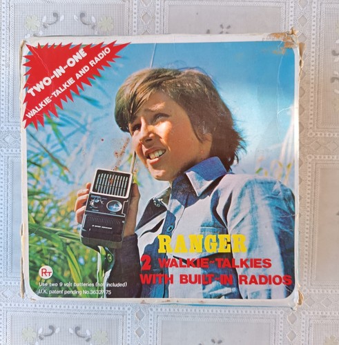 Walkie talkie ranger vintage - walkie-talkie,