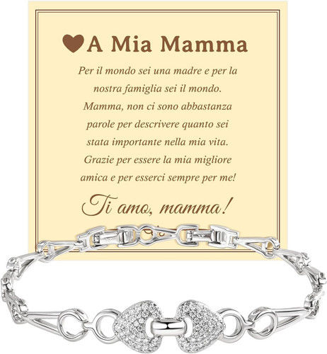 Bracciale donna cuore - donna,