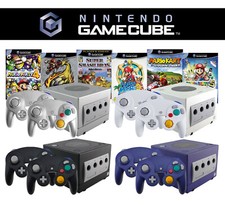 Console Nintendo GameCube + 1 2 3 4 Controller e Gioco a Scelta - Condizione: Usato