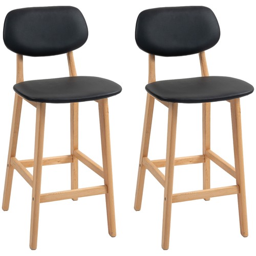 Homcom set sgabelli bar con - set,
