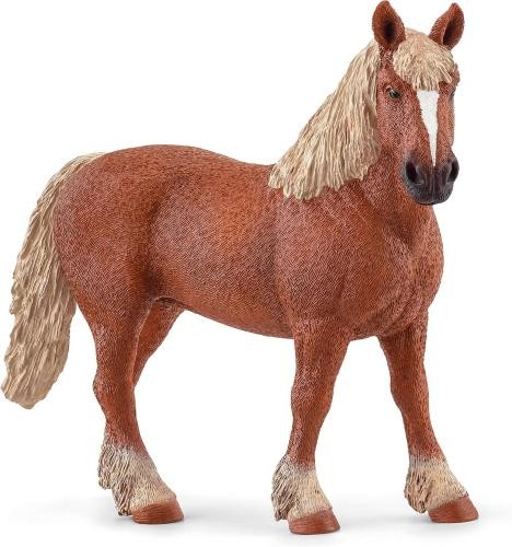 Cavallo marrone fattrice belga - marrone,