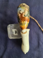 Parte di pipa Foresta Nera in porcellana dipinta a mano pfeife pipe