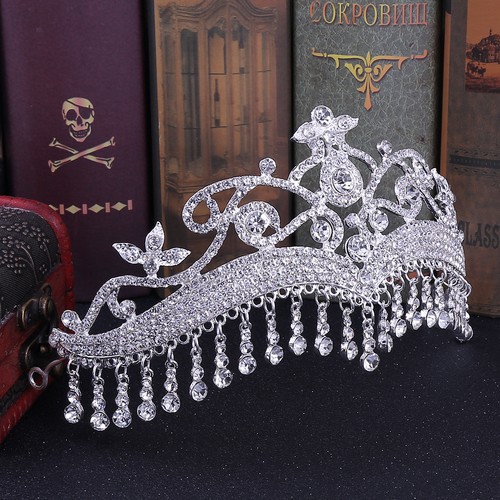 Diadema argento cristallo