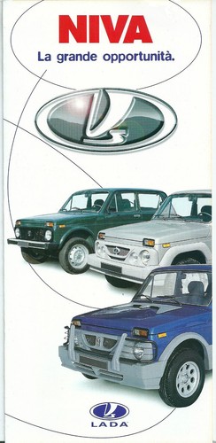 1997 2002 lada niva - niva, brochure
