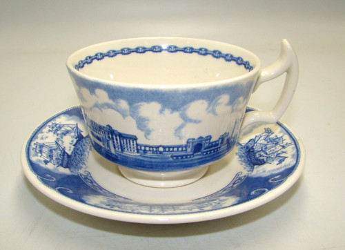 Tazza piattino vintage - e,