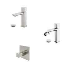 Kit miscelatore lavabo + bidet