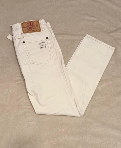 Dsquared2 jeans cream white - dsquared2,