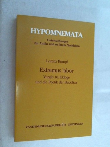 Extremus labor vergils 10 - extremus,