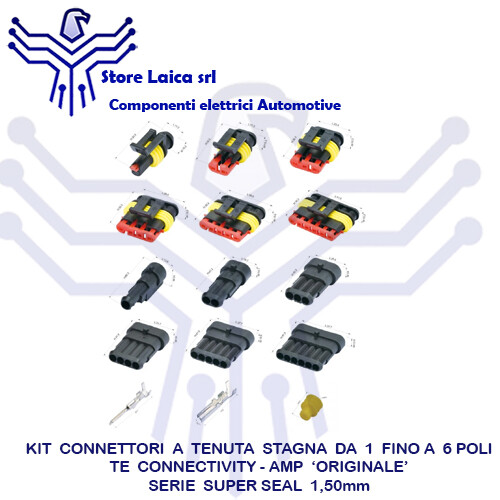 Connettore elettrico tenuta - elettrico,