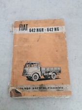 manuale libro libretto catalogo parti di ricambio fiat iveco om 642 n6r n6 book