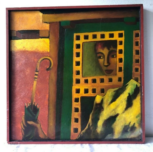 Quadro contemporaneo olio su - contemporaneo,