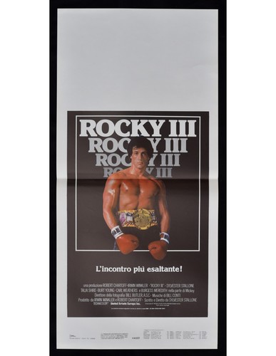 Locandina rocky iii - rocky, 3