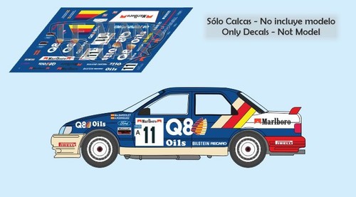 Decals ford sierra cosworth - decals,