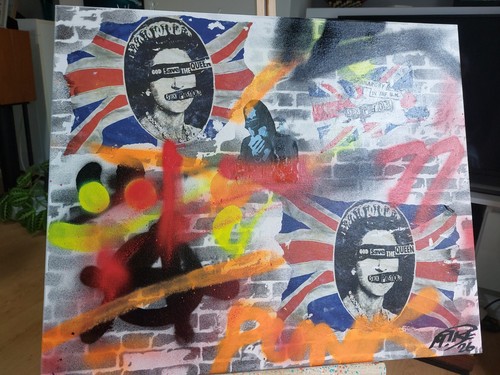 Street graffiti pop art - street,