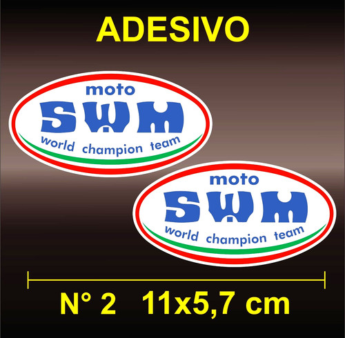 Adesivi sticker swm honda - adesivi,