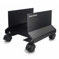 VULTECH CARRELLO 4 RUOTE CP-01 IN ALLUMINIO STAND PORTA CASE PC COMPUTER 15/28CM
