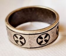 Fedina con Croce Templare 23mm