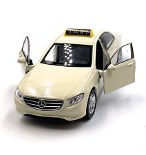 Mercedes Benz E-Klasse Taxi Beige Modellino Auto Scala 1:3 4 (Licenza)