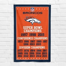 Bandiera per tifosi di Denver