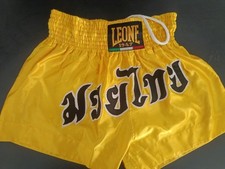 Pantaloncini da boxe LEONE Fight Boxing Muay Thai MMA Arti Marziali tg L