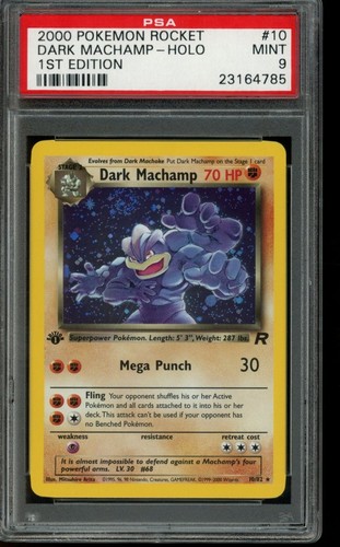 Psa mint pokemon dark - 9,