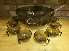 Raro set di 8 tazze e mestolo
