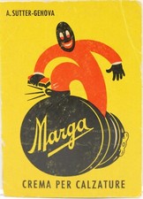 set cucito pubblicitario crema marga emulsio aghi cucire sutter genova vintage