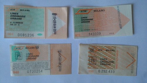Biglietti atm milano anni - biglietti,