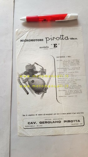 Pirotta micromotore mod e - pirotta, 49