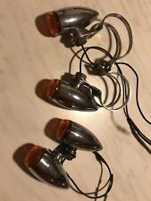 Coppia mini frecce per Harley Davidson complete di staffe collarini Tarozzi