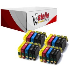 KIT 20 CARTUCCE XL PER STAMPANTE EPSON WORKFORCE WF-2530WF WF2530 WF