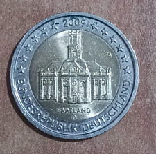 2 EURO 2009 Germania 2€ SAARLAND 2 € ZECCA D Commemorativi Germany Spl q FDC UNC
